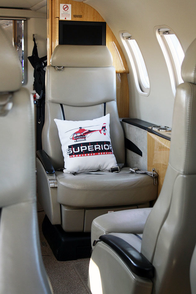 Superior Ambulance Learjet Interior 632x947 1